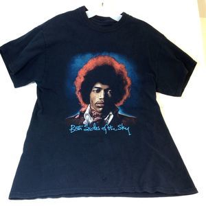 Jimi Hendrix Both Sides of the Sky Tee T Shirt Adult Medium Authentic Hendrix